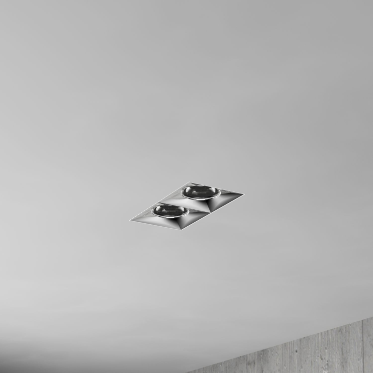 X-Lite 1 x 2 Recessed Trimless