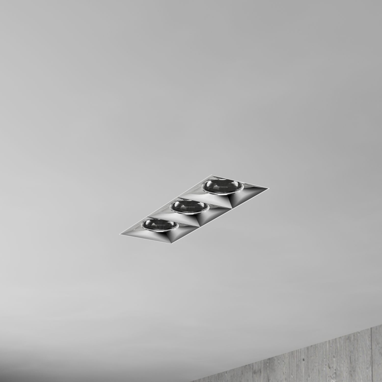 X-Lite 1 x 3 Recessed Trimless